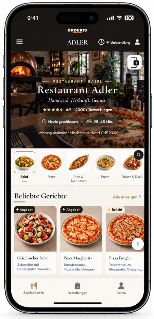 Restaurant Bestellsystem