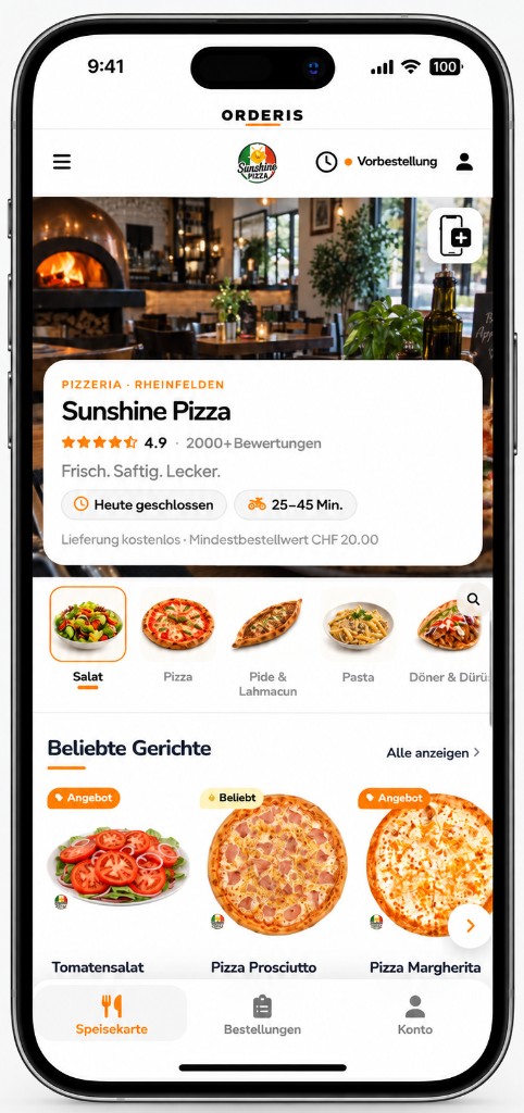 Takeaway Bestellsystem